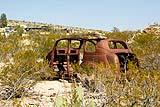 Old Car Terlingua Ghost Town March 4, 2016